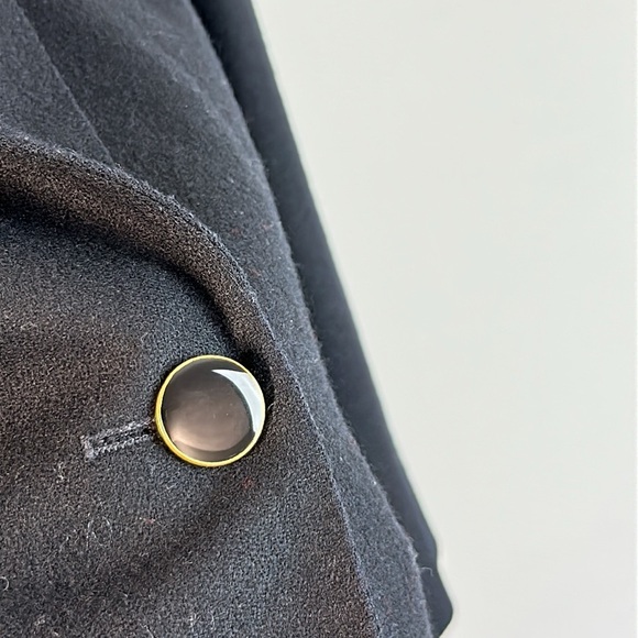 Vintage Pendleton Black 100% Virgin Wool Blazer Size 6 Petite - Picture 7 of 16